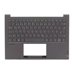 Lenovo ThinkBook 13X ITG - Abdeckung C (Armlehne) + Tastatur DE (Slate Grey) - 77034096 Genuine Service Pack