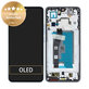 Xiaomi 14T - LCD Display + Touchscreen Front Glas + Rahmen (Titan Blue) - 5600050N12A00 Genuine Service Pack