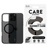 Smokey Hülle mit MagSafe für iPhone 16 Pro Max, Schwarz, CARE