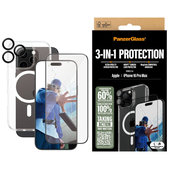 Bundle Hoops + UWF Panzerglas + Hard Case für iPhone 16 Pro Max, PanzerGlass