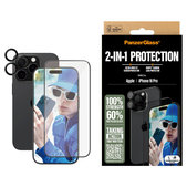 Bundle Hoops + UWF Schutzglas für iPhone 16 Pro, PanzerGlass
