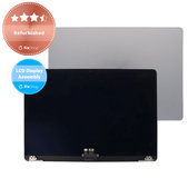 Apple MacBook Air 13" M3 A3113 (2024) - LCD Display + Frontglas + Abdeckung (Space Gray) Refurbished