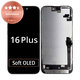 Apple iPhone 16 Plus - LCD Display + Touchscreen Front Glas + Rahmen Refurbished