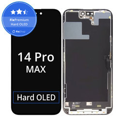 Apple iPhone 14 Pro Max - LCD Display + Touchscreen Front Glas + Rahmen FixPremium Hard