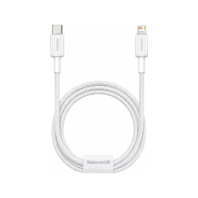 Baseus - Kabel Lightning/USB-C, 1.5m, weiss