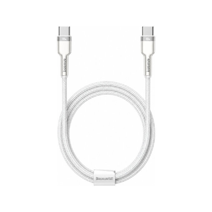 Baseus - Kabel USB-C/USB-C, 1.5m, weiss