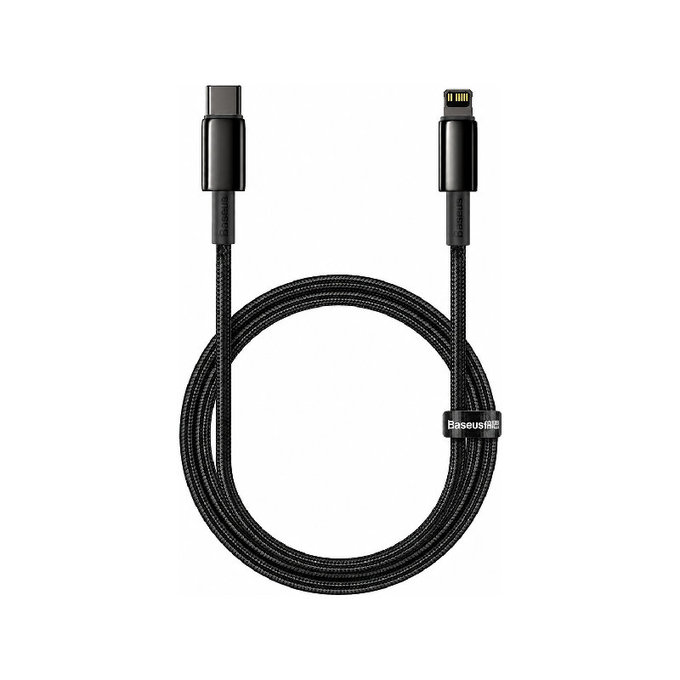 Baseus - Kabel Lightning/USB-C, 1.5m, schwarz