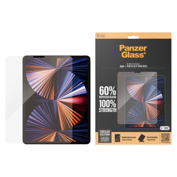 Panzerglas UWF für iPad Pro 12,9'', Klar, PanzerGlass