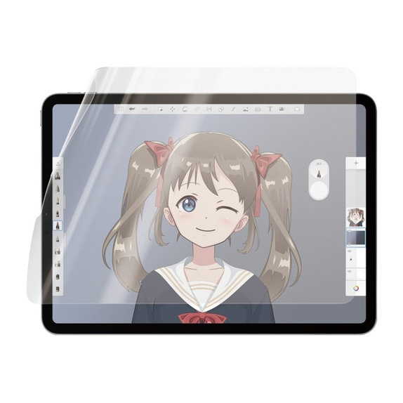 Schutzfolie GraphicPaper UWF für iPad Pro 11"/Air 10,9'', Transparent, PanzerGlass