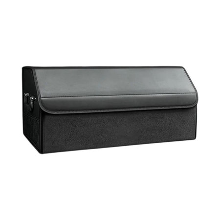 Faltbarer Kofferraum-Organizer aus Leder mit großem Fassungsvermögen - 75x31x31cm