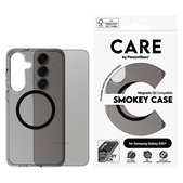 Hülle Smokey mit schwarzem QI für Samsung Galaxy S25+, Schwarz, PanzerGlass