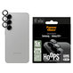 Hoops Ceramic Kameraobjektivschutz für Samsung S25+, Schwarz, PanzerGlass