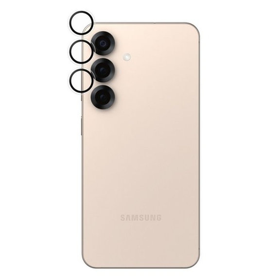 PanzerGlass - Kameraobjektiv-Schutzhülle Hoops für Samsung Galaxy S25, transparent
