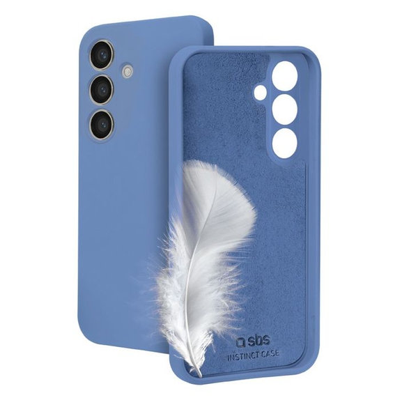 SBS - Hülle Instinct für Samsung Galaxy S25, blau
