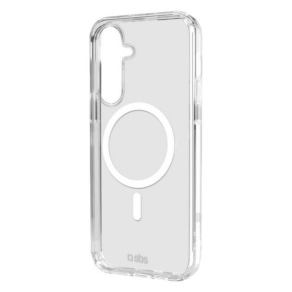 SBS - Hülle Light Mag für Samsung Galaxy S25+, transparent