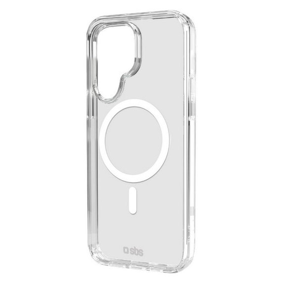 SBS - Hülle Light Mag für Samsung Galaxy S25 Ultra, transparent