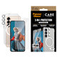 Bundle 3-in-1 für Samsung Galaxy S25, PanzerGlass