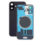 Apple iPhone 16 - Rückgehäuseglas + Kameraglas + Metallplatte + Magsafe-Magnet (Black)