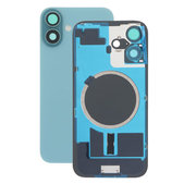 Apple iPhone 16 Plus - Rückgehäuseglas + Kameraglas + Metallplatte + Magsafe-Magnet (Teal)