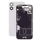 Apple iPhone 16 Plus - Rückgehäuseglas + Kameraglas + Metallplatte + Magsafe-Magnet (White)
