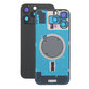 Apple iPhone 16 Pro Max - Rückgehäuseglas + Kameraglas + Metallplatte + Magsafe-Magnet (Black Titanium)