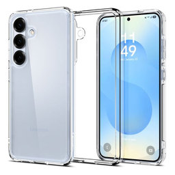 Spigen - Hülle Ultra Hybrid für Samsung Galaxy S25, Crystal Clear