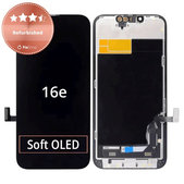 Apple iPhone 16e - LCD Display + Touchscreen Front Glas + Rahmen Refurbished