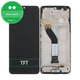 Xiaomi Redmi 14C 4G, Poco C75 - LCD Display + Touchscreen Front Glas + Rahmen (Midnight Black) TFT