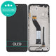 Xiaomi Redmi 14C 4G, Poco C75 - LCD Display + Touchscreen Front Glas + Rahmen (Midnight Black) OLED