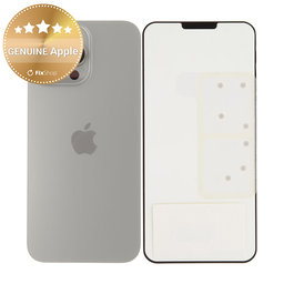 Backcover Glas für iPhone 16 Pro Max | Natural Titanium | 661-44961 | Genuine Apple