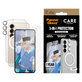 Bundle 3-in-1 für Samsung Galaxy S25+, PanzerGlass