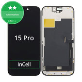 Apple iPhone 15 Pro - LCD Display + Touchscreen Front Glas + Rahmen InCell HD+