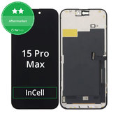 Display In-Cell HD+ für iPhone 15 Pro Max, Touchscreen-Glas mit Rahmen