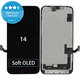 Display Soft OLED für iPhone 14 - Touchscreen + Rahmen, DIAGNOSTIC