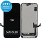 Display Soft OLED für iPhone 14 - Touchscreen + Rahmen, DIAGNOSTIC