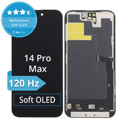 Display Soft OLED für iPhone 14 Pro Max - Touchscreen + Rahmen, DIAGNOSTIC
