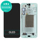Samsung Galaxy S25 Plus - LCD Display + Touchscreen Front Glas + Rahmen (Mint) OLED