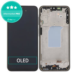 Samsung Galaxy A26 A266E - LCD Display + Touchscreen Front Glas + Rahmen (Black) OLED