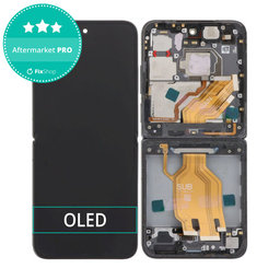 Xiaomi Mix Flip 2405CPX3DC - LCD Display + Touchscreen Front Glas + Rahmen (Black) OLED