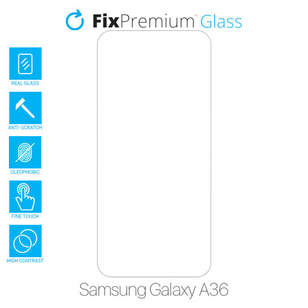 FixPremium Glass - Gehärtetes Glas für Samsung Galaxy A36 A366E