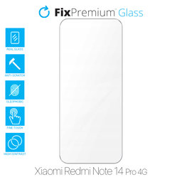 FixPremium Glass - Gehärtetes Glas für Xiaomi Redmi Note 14 Pro 4G 24116RACCG