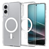 Spigen - Hülle Ultra Hybrid MagSafe für Samsung Galaxy S25 Edge, weiß