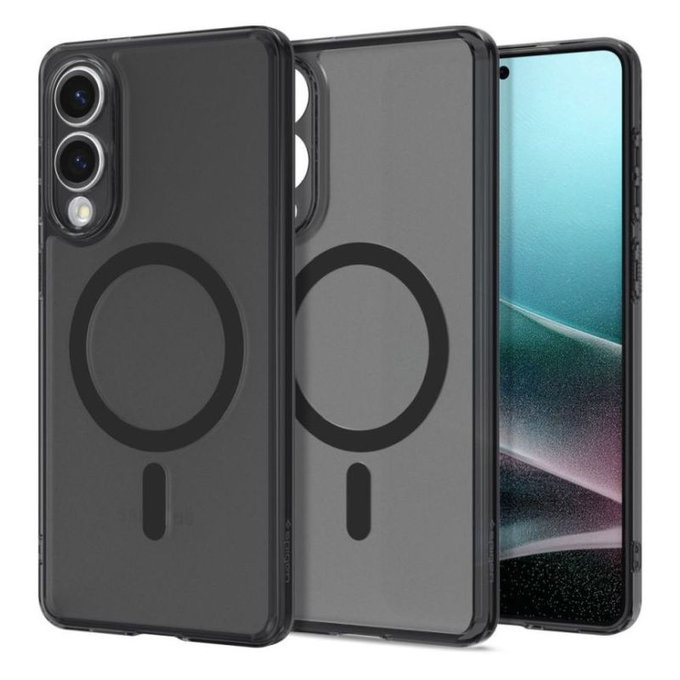 Spigen - Hülle Ultra Hybrid MagSafe für Samsung Galaxy S25 Edge, Frost Black