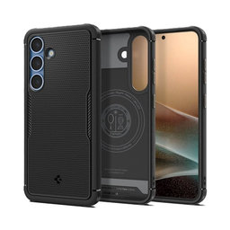 Spigen - Hülle Core Armor MagSafe für Samsung Galaxy S25, Matte Black