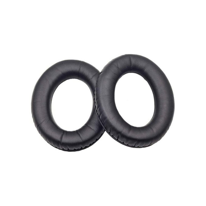 Ersatz-Ohrpolster für Kingston HyperX Cloud Revolver, Memory-Schaumstoff + PU-Leder, Schwarz, 1 Paar