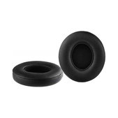 Ersatz-Ohrpolster für Beats Solo 2, 3, Memory-Schaumstoff + PU-Leder, Schwarz, 1 Paar