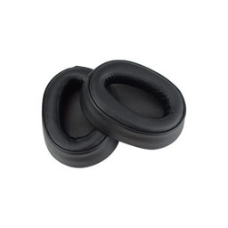 Ersatz-Ohrpolster für Sony WH-H900N, Memory-Schaumstoff + PU-Leder, Schwarz, 1 Paar