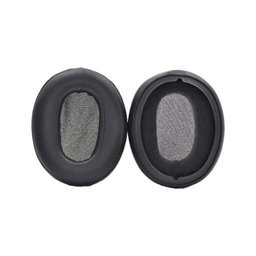 Ersatz-Ohrpolster für Sony WH-XB900N, Memory-Schaumstoff + PU-Leder, Schwarz, 1 Paar
