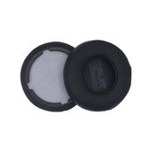 Ersatz-Ohrpolster für JBL Live 400BT, 460NC, Memory-Schaumstoff + PU-Leder, Schwarz, 1 Paar