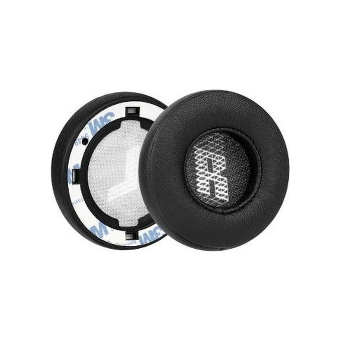 Ersatz-Ohrpolster für JBL E45BT, Memory-Schaumstoff + PU-Leder, Schwarz, 1 Paar